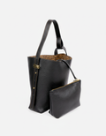 Tote Bag London Preto Texturado