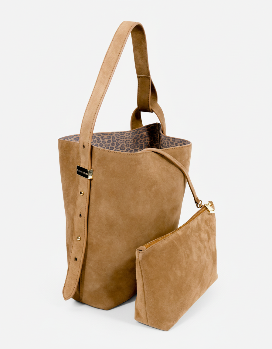 Tote Bag London Camel